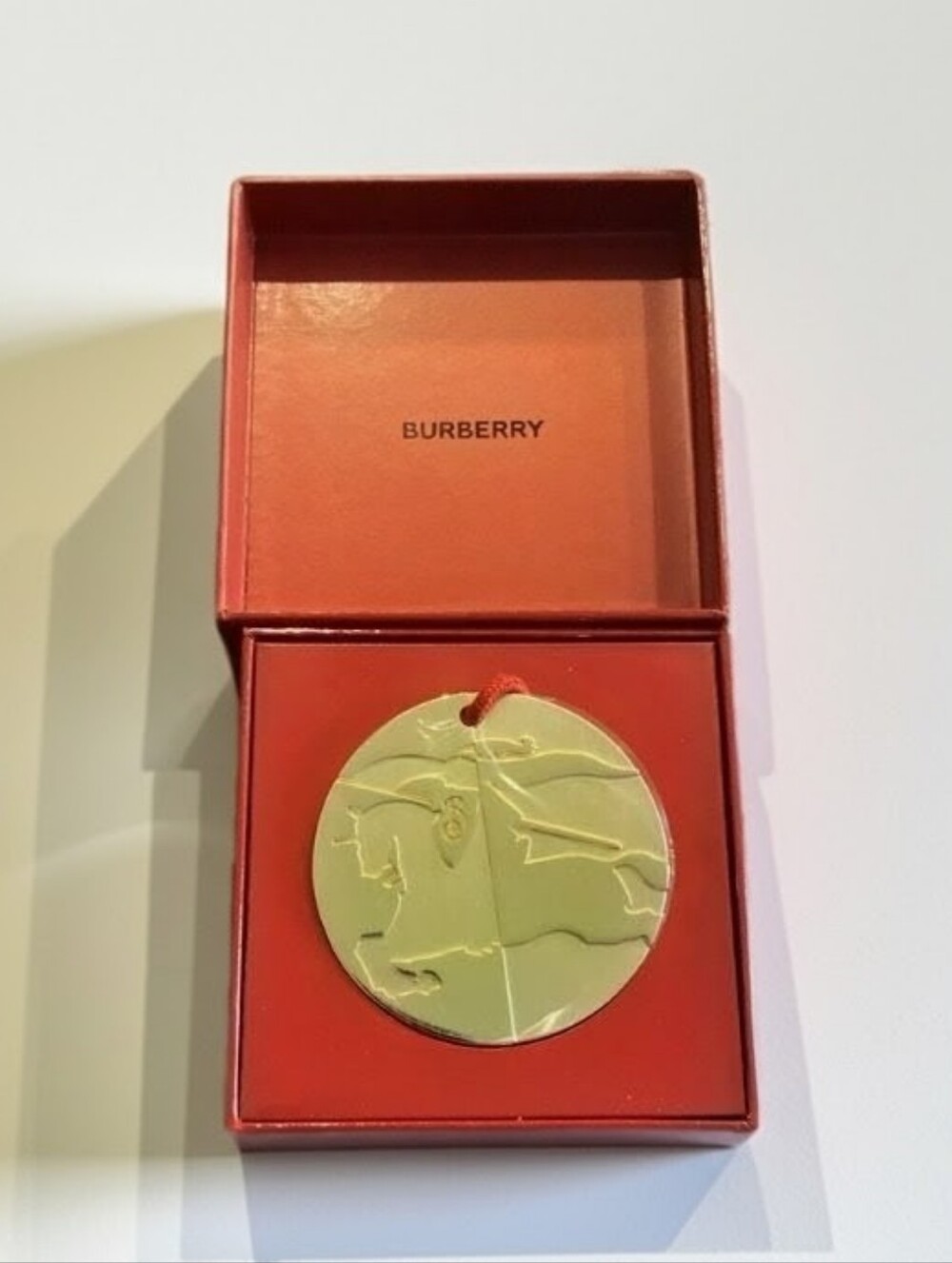Authentic Burberry Medallion Ornament